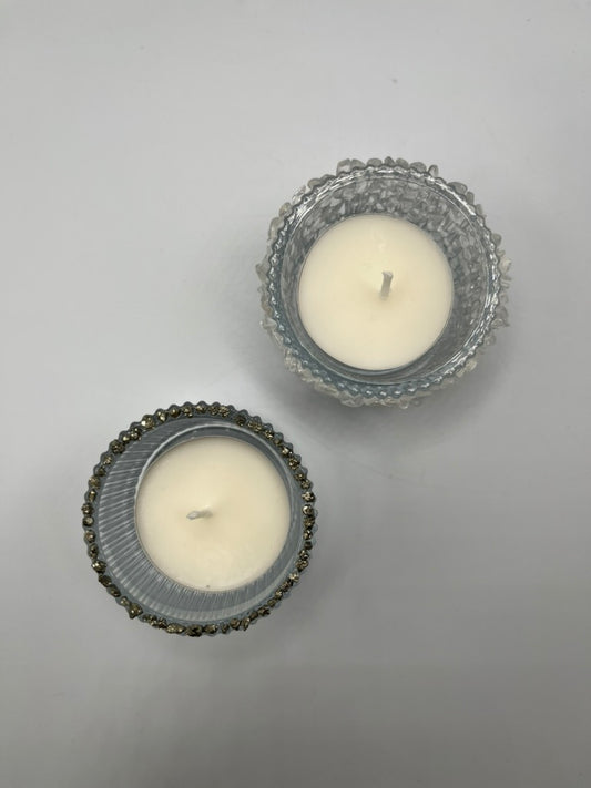 Świeczniki szklane na tealight
