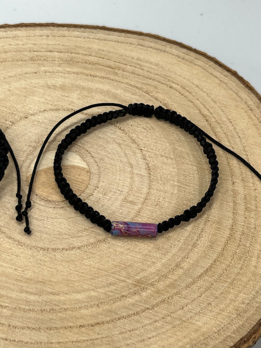 Bransoletka pleciona Walec męska/damska