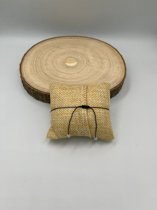 Bransoletka Lotos z jadeitami białymi