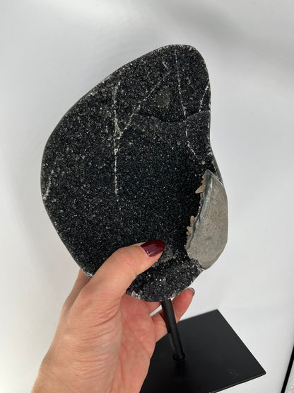 Ametyst Black Galaxy ABG-S-BL-008