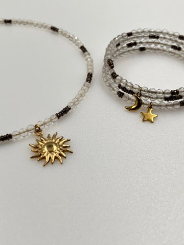 Choker ze słońcem