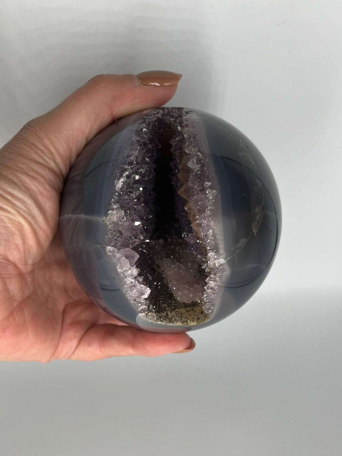 Kula agatowa z druzą