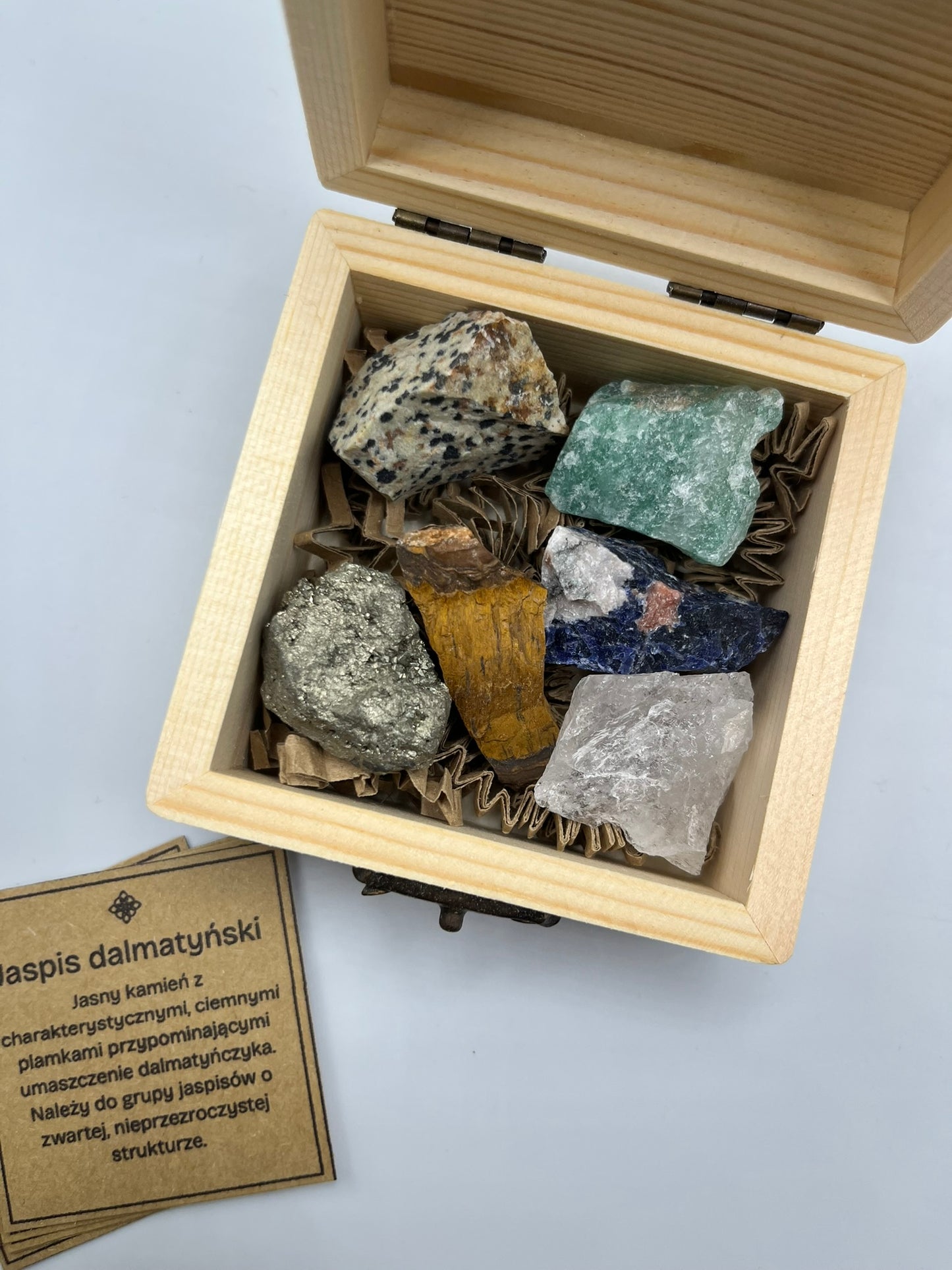 Zestaw dla początkującego kolekcjonera minerałów - mały
