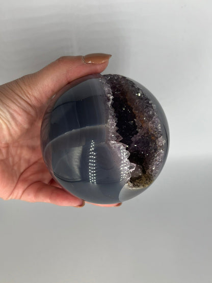 Kula agatowa z druzą