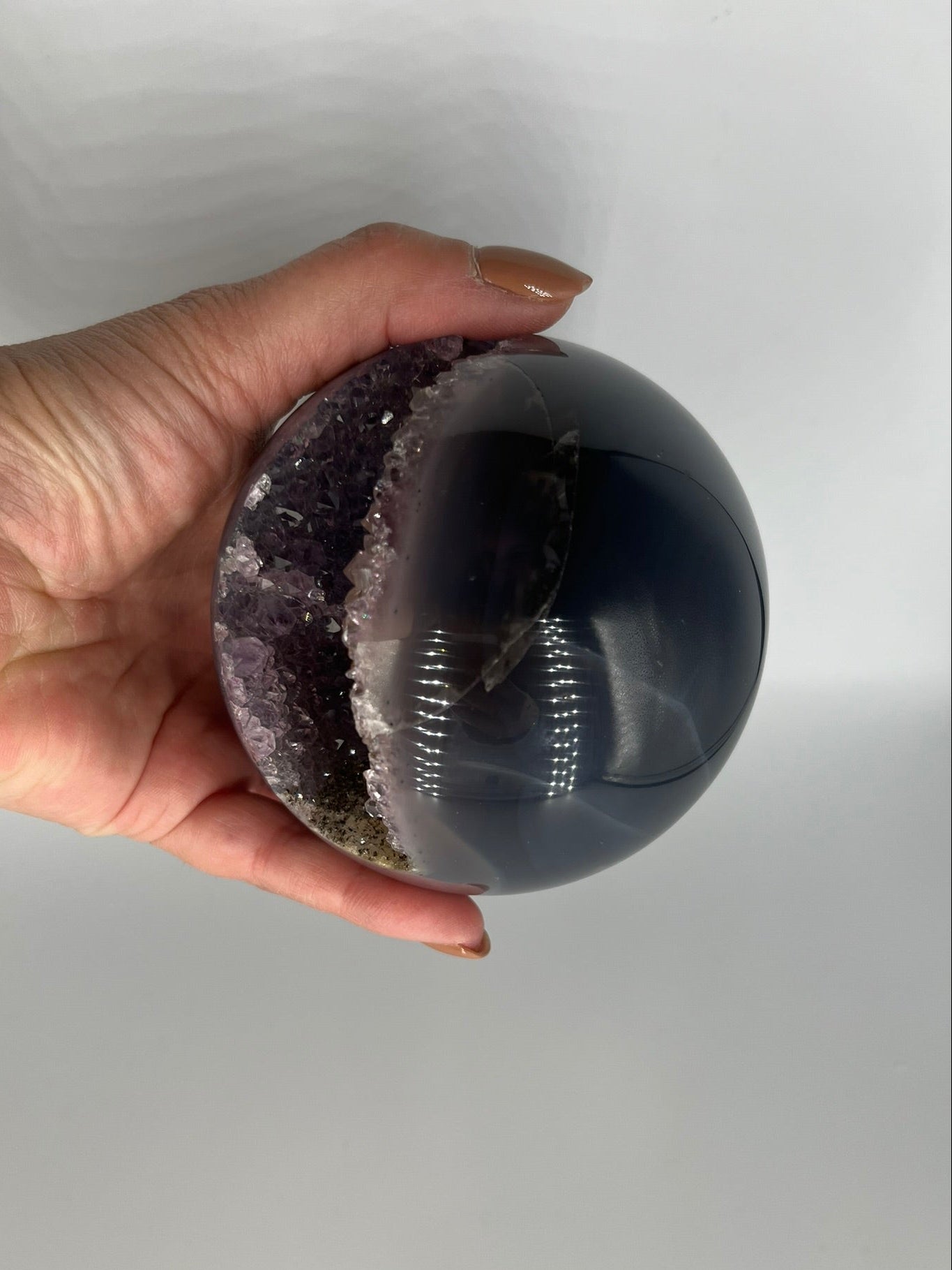 Kula agatowa z druzą