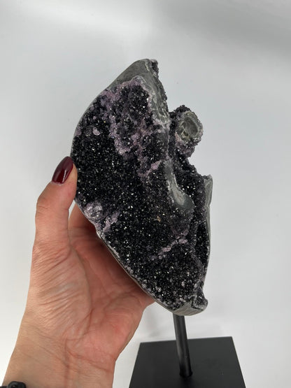 Ametyst Black Galaxy ABG-S-BL-011