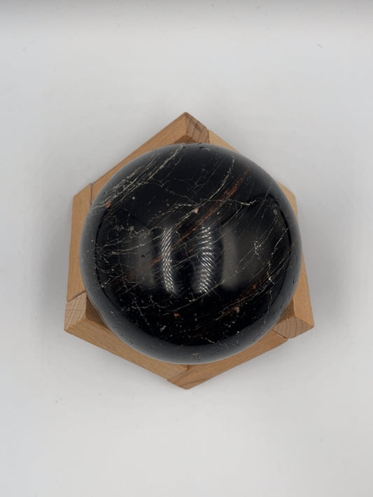 Kula turmalin czarny