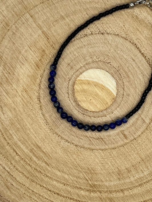 OUTLET Bransoletka z lapis lazuli