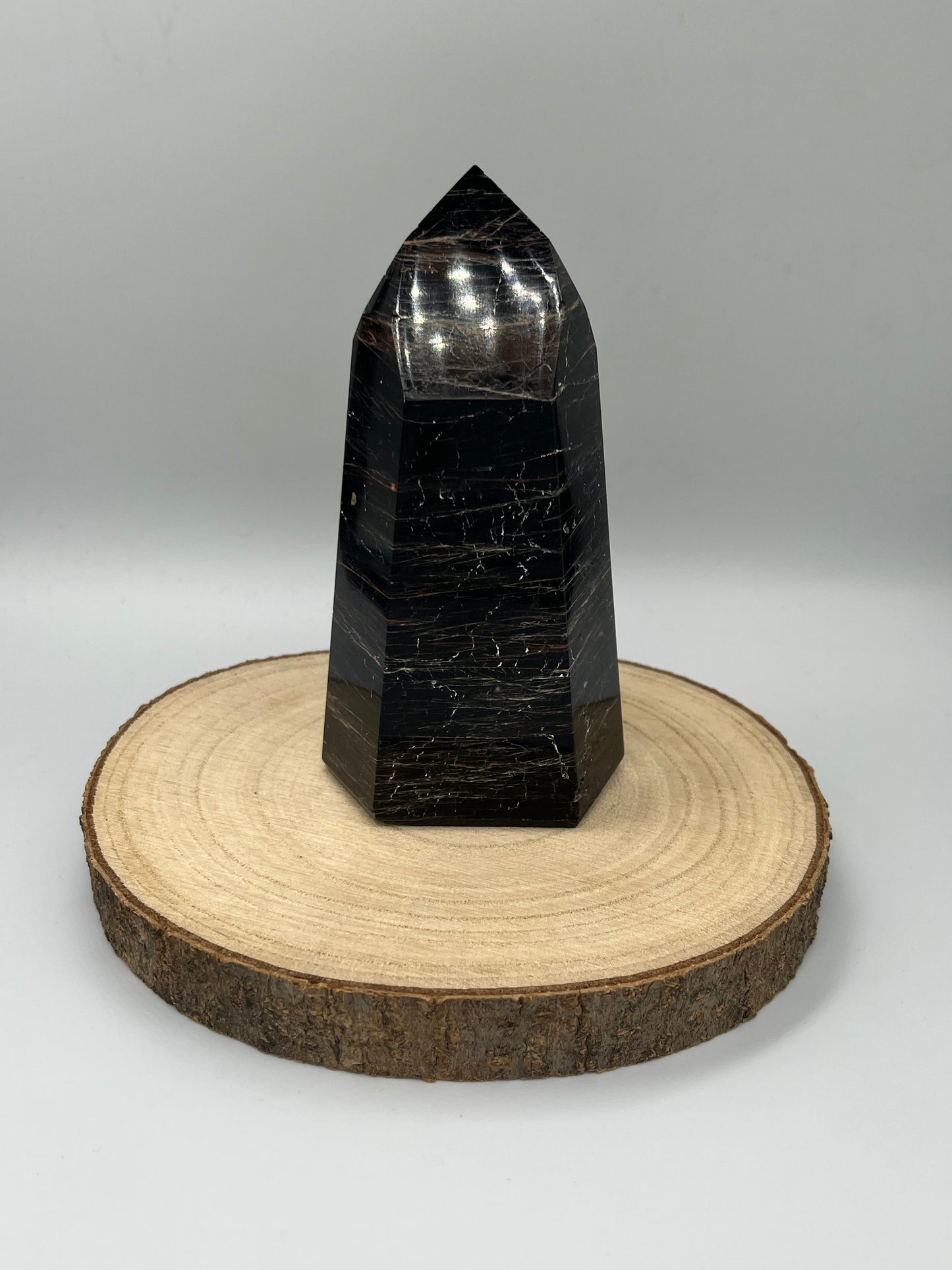 Turmalin czarny obelisk HQ