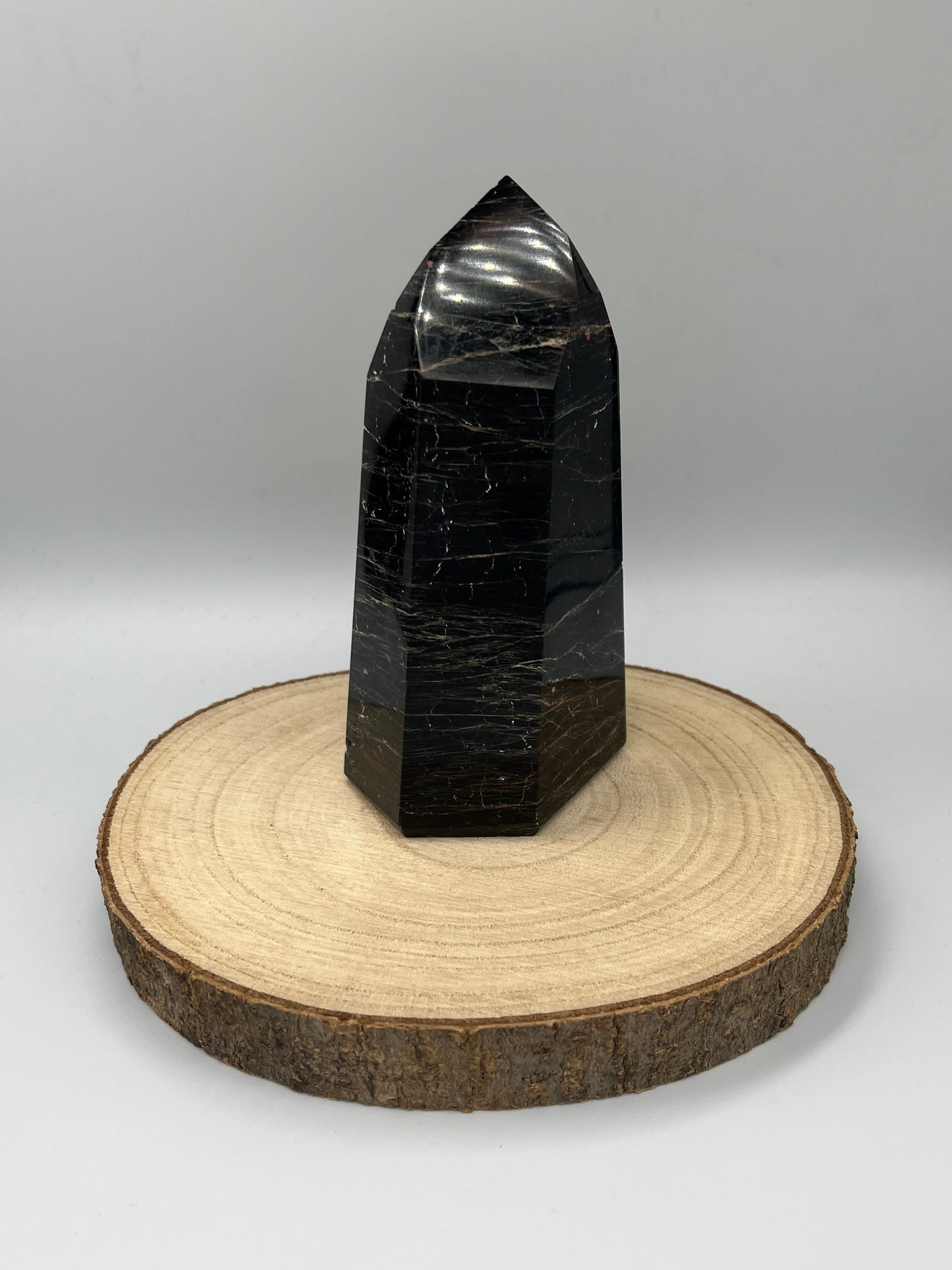 Turmalin czarny obelisk HQ