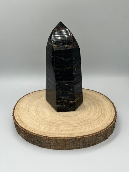 Turmalin czarny obelisk HQ