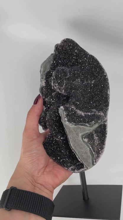 Ametyst Black Galaxy ABG-S-BL-011