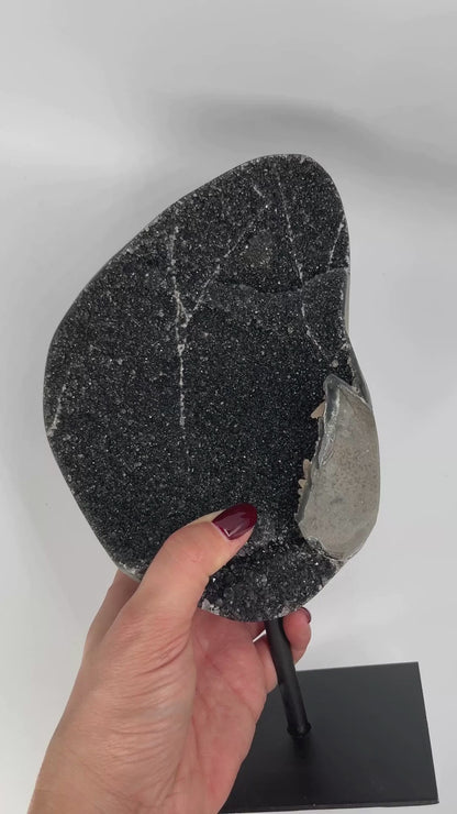 Ametyst Black Galaxy ABG-S-BL-008